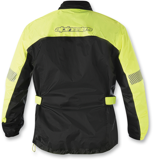ALPINESTARS Hurricane Rain Jacket - Fluorescent Yellow/Black - Large 3204617-551-L