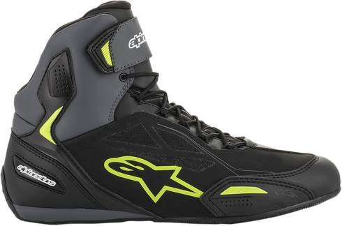 ALPINESTARS Faster-3 Drystar? Shoes - Black/Gray/Yellow - US 6 2540719175-6