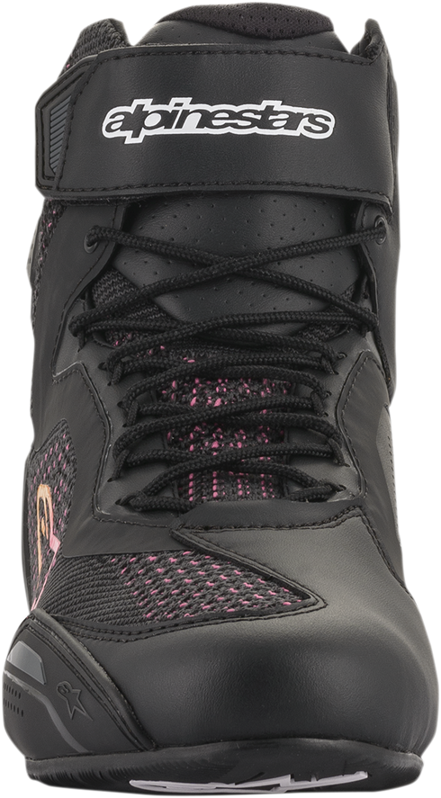 ALPINESTARS Stella Faster-3 Rideknit Shoes - Black/Yellow/Pink - US 9 / EU 41 251052014399