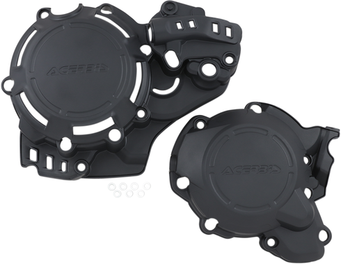 ACERBIS X-Power Cover Kit - Black - Gas Gas/Husqvarna/KTM 2645510001