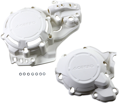 ACERBIS X-Power Cover Kit - White - Gas Gas/Husqvarna/KTM 2645510002
