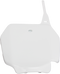 ACERBIS Front Number Plate - White 2081880002