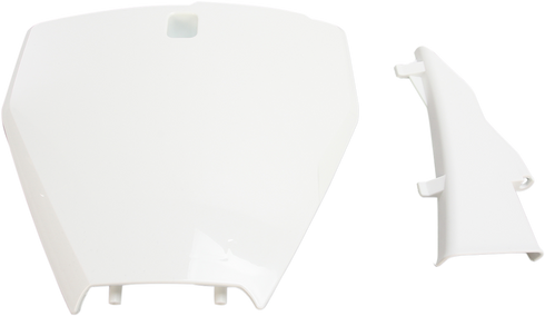 ACERBIS Front Number Plate - White 2462580002