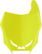 ACERBIS Front Number Plate - Fluorescent Yellow 2686484310