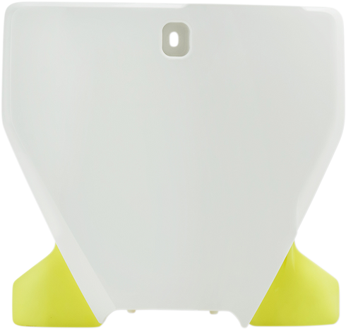 ACERBIS Front Number Plate - White/Yellow 2726571070