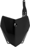 ACERBIS Front Number Plate - Black 2780400001
