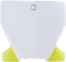 ACERBIS Front Number Plate - '20 White/Yellow 2726576814