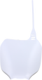 ACERBIS Front Number Plate - White 2042380002