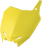 ACERBIS Front Number Plate - '02 RM Yellow 2042340231