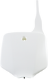 ACERBIS Front Number Plate - White 2070920002