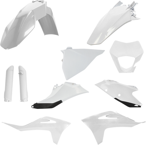 ACERBIS Full Body Kit - White/Black - Gas Gas - EC '21-'23 2872811035