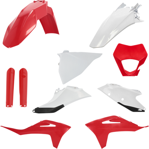 ACERBIS Full Body Kit - '21-'22 Red/White/Black - Gas Gas - EC '21-'23 2872817118
