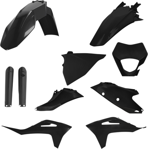 ACERBIS Full Body Kit - Black - Gas Gas - EC '21-'23 2872810001