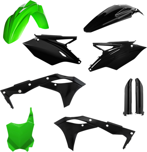 ACERBIS Full Body Kit - Green/Black - Kawasaki - KX '18-'20 2685821089