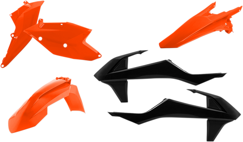 ACERBIS Standard Body Kit - '17/'19 OEM Orange/Black - KTM '17-'19 2634065569