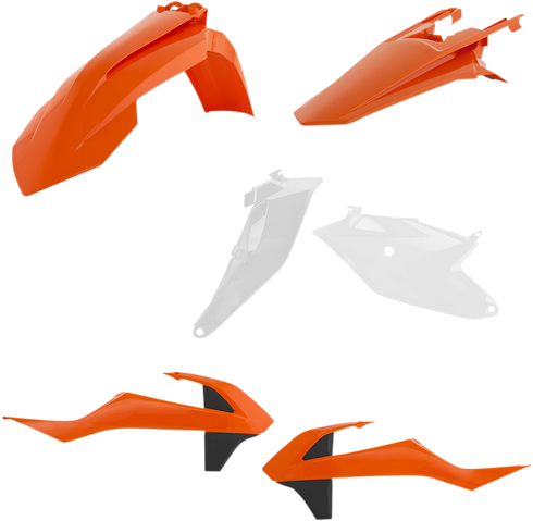 ACERBIS Standard Body Kit - '20 KTM Orange/Black/White - SX85 | MC85 '18-'23 2686016812