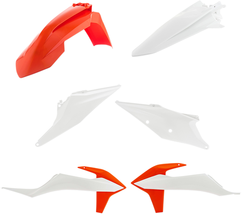 ACERBIS Standard Body Kit - '19 OEM Orange/White - KTM '19-'22 2726506345