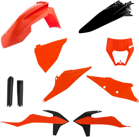 ACERBIS Full Body Kit - '20 OEM Orange/Black - KTM - EX/XC '20-'23 2791546812