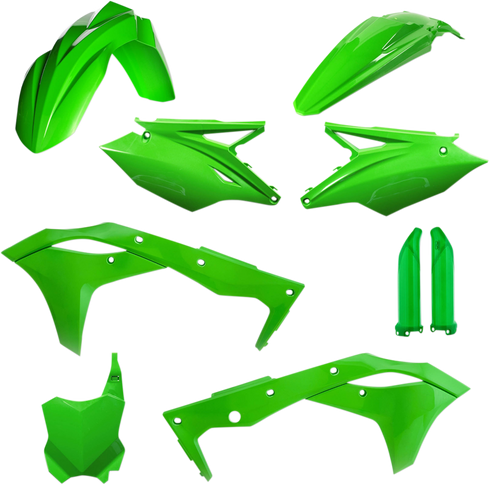 ACERBIS Full Body Kit - Green - Kawasaki - KX '18-'20 2685820006