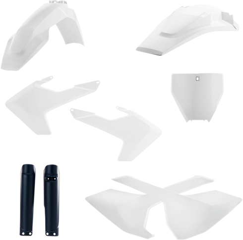 ACERBIS Full Body Kit - '17 OEM White/Black - Husqvarna - FC/FX/TC/TX '16-'18 2462605569