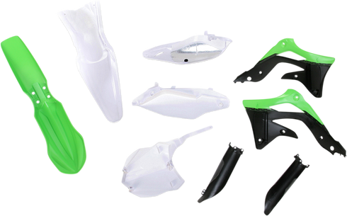 ACERBIS Full Body Kit - '13-'15 OEM Green/White/Black - Kawasaki - KX '13-'15 2314203914