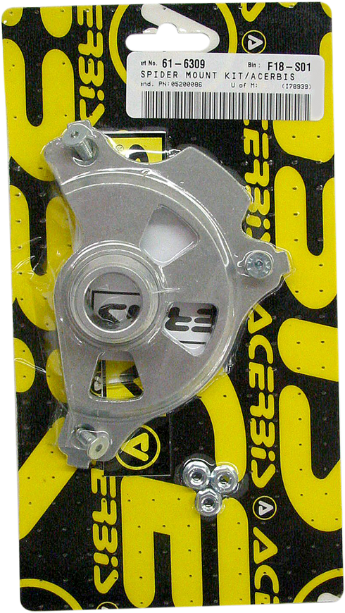 ACERBIS Disc Cover Mount Kit - Unfinished - Honda '04-'25 2043160059