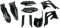 ACERBIS Full Body Kit - Black - Kawasaki - KX '13-'15 2314200001
