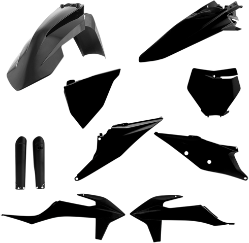 ACERBIS Full Body Kit - Black - KTM - SX/XC '19-'22 2726490001