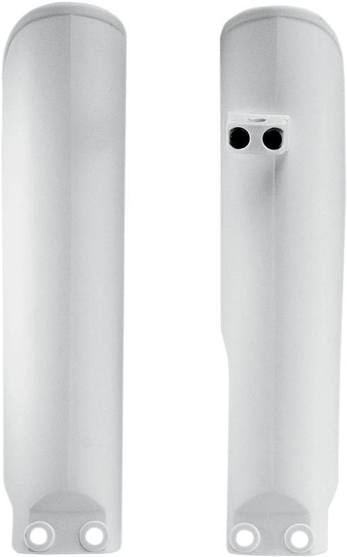 ACERBIS Lower Fork Covers for Inverted Forks - White 2319630002