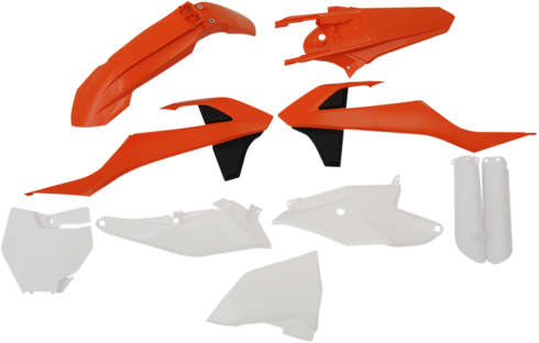 ACERBIS Full Body Kit - '18 OEM Orange/White/Black - Gas Gas | KTM - SX/MC '18-'24 2686025909