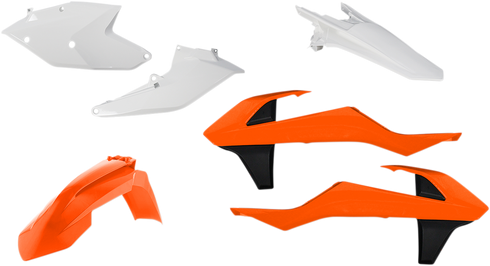 ACERBIS Standard Body Kit - '16 OEM Orange/Black/White - KTM '16-'18 2421075135