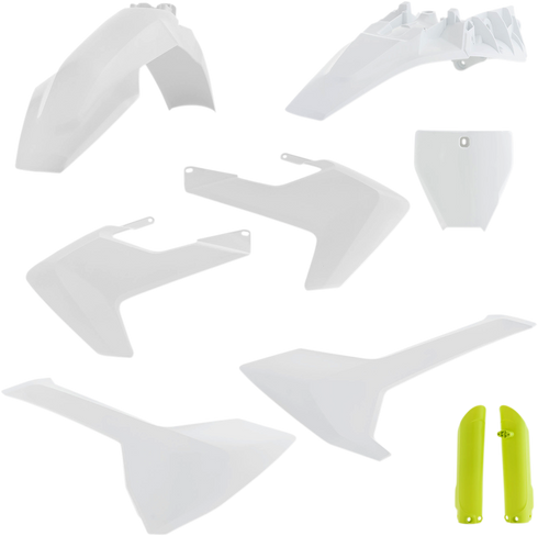 ACERBIS Full Replacement Body Kit - '18 OEM White/Yellow 2686465909