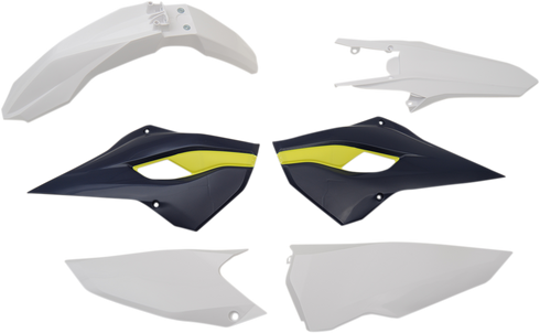 ACERBIS Standard Body Kit - '16 OEM White/Dark Blue - Husqvarna '14-'16 2393445135