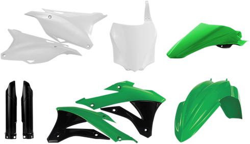 ACERBIS Full Body Kit - '16-'18 OEM Green/White/Black - Kawasaki - '14-'21 2374115135