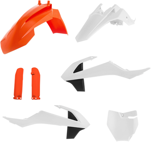 ACERBIS Full Body Kit - '17 OEM Orange/White/Black - KTM - SX '16-'18 2449605569