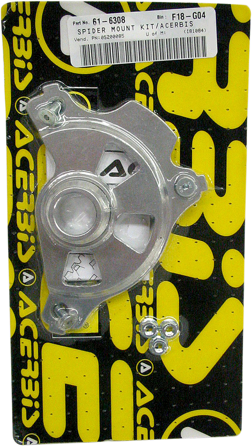 ACERBIS Disc Cover Mount Kit - Unfinished - Yamaha 2043190059