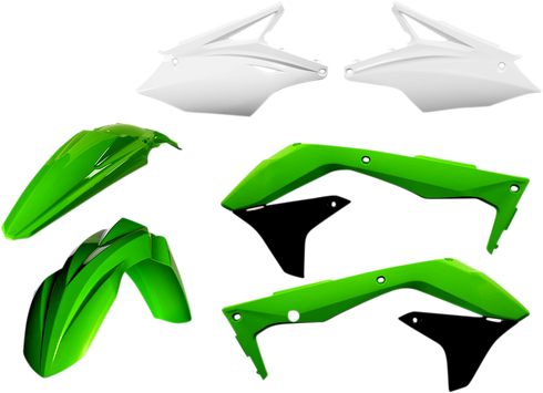 ACERBIS Standard Body Kit - '16 OEM Green/Black/White - KX 450 F 2449615135