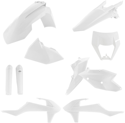ACERBIS Full Body Kit - White - KTM - EX/XC '17-'19 2733420002