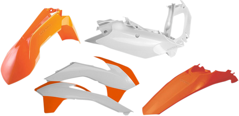 ACERBIS Standard Body Kit - '15 OEM Orange/White - KTM '13-'16 2314314891