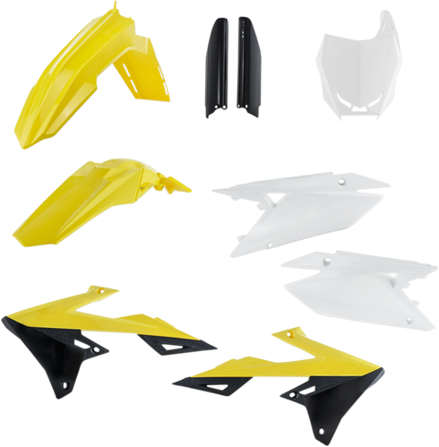 ACERBIS Full Body Kit - '18 OEM Yellow/White/Black - Suzuki - RMZ '18-'25 2686555909