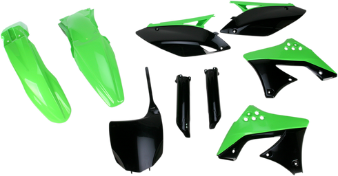 ACERBIS Full Body Kit - '09/'12 OEM Green/Black - Kawasaki - KX '09-'12 2198050438