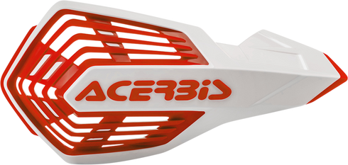 ACERBIS X-Future Handguards - White/Red 2801961030