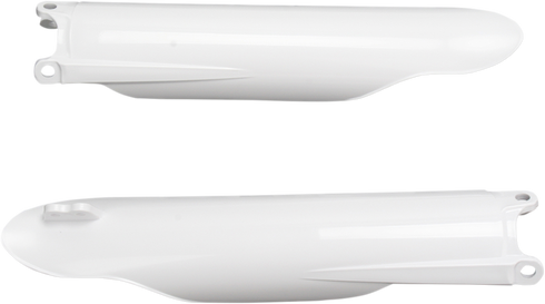 ACERBIS Fork Covers - Lower - White 2113770002