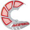 ACERBIS X-Brake Disc Cover - White/ '16 Orange 2449495412