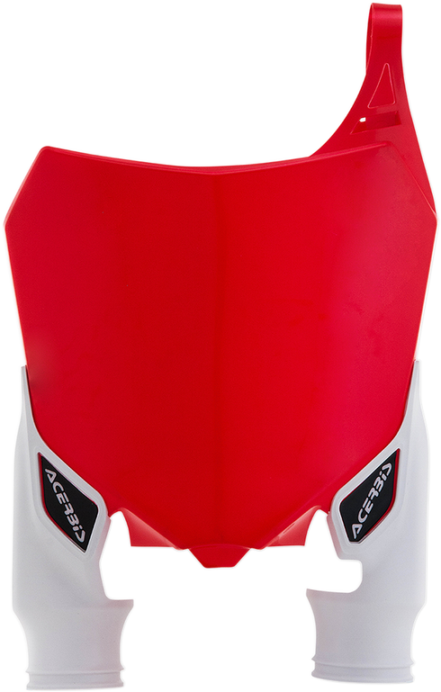 ACERBIS Raptor Number Plate - Red/White 2527411005