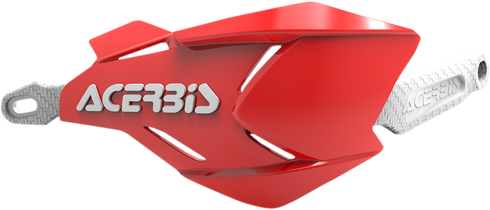 ACERBIS X-Factory Handguards - Red/White 2634661005