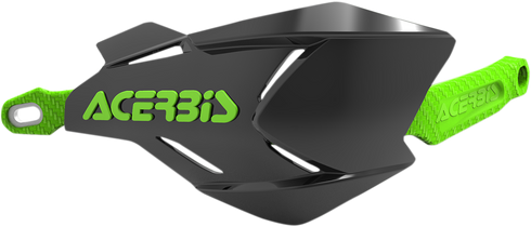 ACERBIS X-Factory Handguards - Black/Green 2634661043