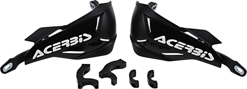 ACERBIS X-Factory Handguards - Black/Black 2634661401