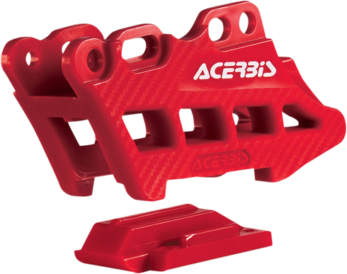 ACERBIS Complete Chain Guide Block - Red - Honda 2410960004