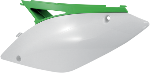 ACERBIS Side Panels - White/Green 2141731050